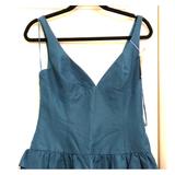 J. Crew Dresses | Nwt J Crew Swan Back Dress Teal 6 | Color: Blue/Green | Size: 6