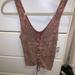 American Eagle Outfitters Tops | American Eagle Soft And Sexy Tank | Color: Tan | Size: Xs