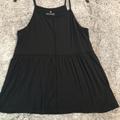 American Eagle Outfitters Tops | Ae Tank | Color: Black | Size: M