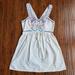 American Eagle Outfitters Dresses | 3/$15 American Eagle Embroidered Dress | Color: Purple/White | Size: 8