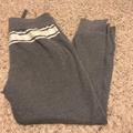 Pink Victoria's Secret Pants & Jumpsuits | 2 Pairs Of Pink Jogger Sweats | Color: Gray/Green | Size: M