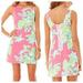 Lilly Pulitzer Dresses | Lilly Pulitzer Delia Shift In Pink Lemonade | Color: Green/Pink | Size: 4