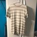 Urban Outfitters Dresses | Urban Outfitters T-Shirt Dress | Color: Cream/Tan | Size: S