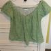 Anthropologie Tops | Anthro Top | Color: Green | Size: L