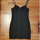 American Eagle Outfitters Dresses | American Eagle Charcoal Gray Fitted Dress | Color: Gray | Size: M