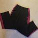 Adidas Pants & Jumpsuits | Adidas Track Pants | Color: Black/Pink | Size: M