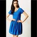 Anthropologie Dresses | Anthropologie Yumi London Pine Street Dress Size L | Color: Blue | Size: L