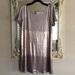 Free People Dresses | Free People Dress. Ombr Neutral Matte Sequins. S | Color: Silver/Tan | Size: S