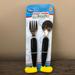 Disney Other | Disney Mickey Mouse Clubhouse Fork & Spoon Set | Color: Black/Yellow | Size: One Size