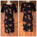 Lularoe Dresses | Lularoe Shift Dress Sz Xxs | Color: Black | Size: Xxs