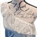 American Eagle Outfitters Tops | American Eagle Off Shoulder Battenburg Lace Top | Color: White | Size: M