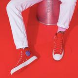 Converse Shoes | Colette X Club 75 X Converse Chuck Taylor High Top | Color: Red | Size: 7.5