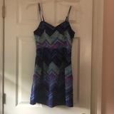 American Eagle Outfitters Dresses | American Eagle Cutout Back Sundress | Color: Blue/Purple | Size: 4
