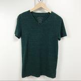 American Eagle Outfitters Shirts | American Eagle Heathered Green Vintage Tee | Color: Green | Size: Xs
