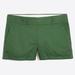 J. Crew Shorts | J Crew Chino Shorts Green Size 4 | Color: Green | Size: 4