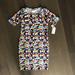 Lularoe Dresses | Lularoe Disney Dress | Color: Green/Orange | Size: L