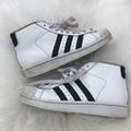 Adidas Shoes | Adidas Superstar Shell Toe High Tops Bboy Sneaker | Color: Black/White | Size: 3.5b