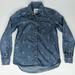 Urban Outfitters Tops | American Eagle Outfitters Button Up Shirt Xs | Color: Blue | Size: Xs