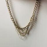 American Eagle Outfitters Jewelry | Aeo Chain Link Necklace | Color: Gold | Size: Os