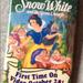 Disney Other | Disney Snow White Button | Color: Blue/Yellow | Size: Os