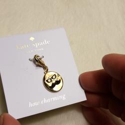 Kate Spade Jewelry | Kate Spade Charm | Color: Black/Gold | Size: Os