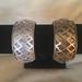 Jessica Simpson Jewelry | 2 Jessica Simpson Large Bangle Bracelets | Color: Gold/Silver | Size: 9”