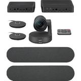 Logitech Rally Plus UHD 4K Conference Camera System with Dual-Speakers and Mic Pods 960-001225