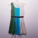 Anthropologie Dresses | Anthropology Tabitha Cotton Dress Sz 4 | Color: Blue/Green | Size: 4