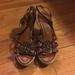 American Eagle Outfitters Shoes | American Eagle Outfitters Brown Espadrille Sandals | Color: Brown | Size: 8.5