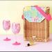 Lilly Pulitzer Other | Lilly Pulitzer Wine Basket Set | Color: Gold | Size: Os