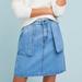 Anthropologie Skirts | Anthropologie Current Air Denim Skirt With Pockets | Color: Blue | Size: S