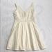 American Eagle Outfitters Dresses | American Eagle Dress With Eyelet Top | Color: Cream | Size: 8
