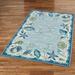 Blue Lagoon Rectangle Rug Light Blue, 5' x 7'6", Light Blue