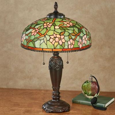 Amara Stained Glass Table Lamp Multi Pastel , Mult...