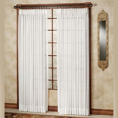 Splendor Drapery Pinch Pleat Curtain Pair, 144 x 8...