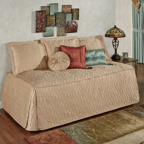 Cambridge Classics Hollywood Daybed Cover Twin Daybed, Twin Daybed, Wheat