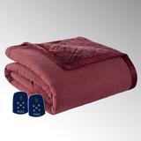 Micro Flannel Electric Blanket, Full / Double, Indigo