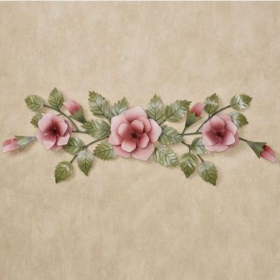 Rose Swag Wall Topper Pink , Pink