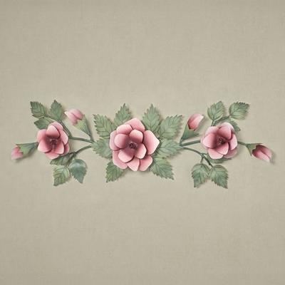 Rose Swag Wall Topper Pink , Pink