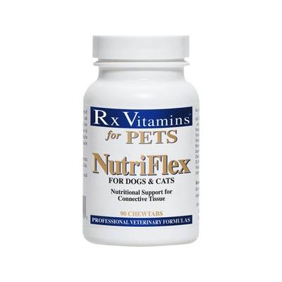 Rx Vitamins NutriFlex Chewable Tablets Joint Supplement for Cats & Dogs, 90 count