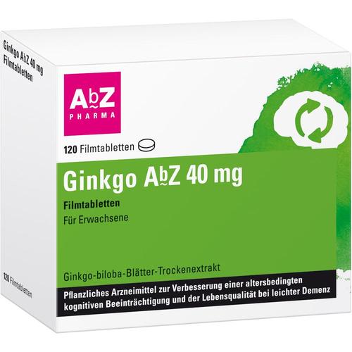 Ginkgo AbZ 40 mg Filmtabletten 120 St