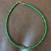 Brandy Melville Accessories | Handmade Necklace | Color: Green | Size: 14 Inches