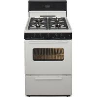 Premier 24" Freestanding Gas Range - Biscuit - SJK 240TP