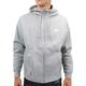 NIKE Men's M Nsw Club Hoodie Fz Bb Sweatshirt, Dk Grey Heather/Matte Silver/(White), S UK