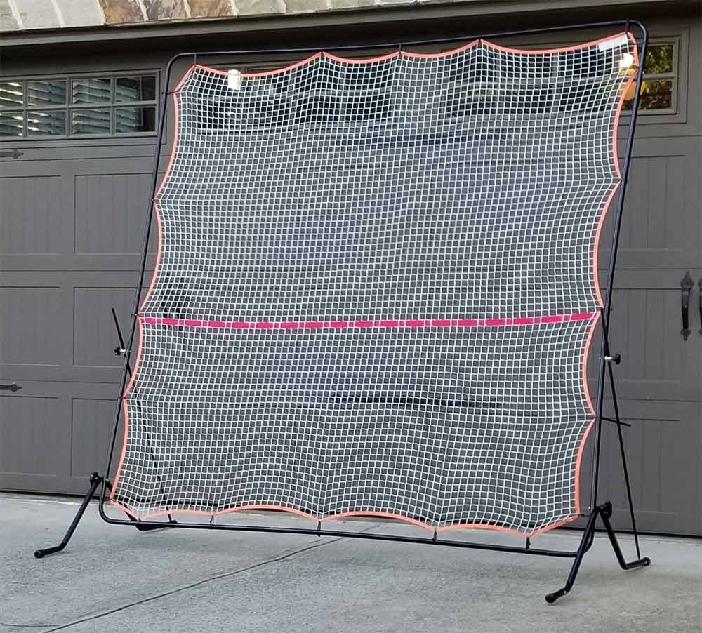 Tourna Rally Pro Adjustable Rebounder for Tennis and Pickleball 7x7 Tennis Training Aids