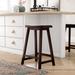 Wildon Home® Saddle Counter & Bar Stool Wood in Brown | 29 H x 14.75 W x 17.38 D in | Wayfair 90528D75CE0944478E04DA01F8B32327