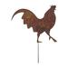 Rosalind Wheeler There'sa Rooster Rusted Garden Stake Metal | 35 H x 9.75 W x 0.18 D in | Wayfair 767D11FD6CA042A7828CD1B124585566