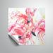 Bay Isle Home™ Flamingos 3 A Abstract Wall Mural Vinyl | 18" H x 18" W | Wayfair AAD1FA4B5AA2491382C854C725166E7F