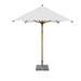 Charlton Home® Rockaway 10' x 6.5' Rectangular Market Umbrella Metal | Wayfair B0873898D01F4F1392E53CB38DFFBE31