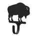 Loon Peak® Tamia Wall Hook Metal in Black/Gray | 4 H x 3 W x 3 D in | Wayfair 93BC179909AE4C4AB4A8378D00652337